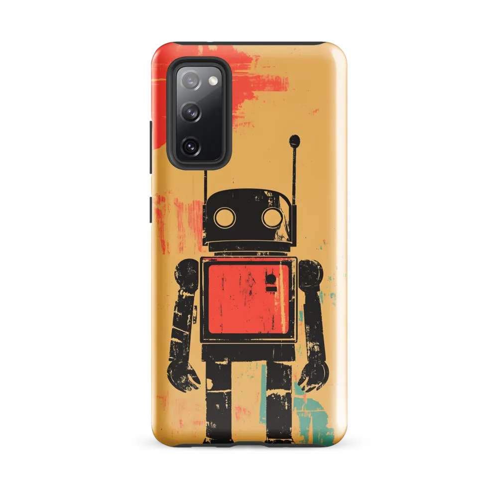 The Retro Robot | Phone Case |  S20 FE | Tough Case | Glossy