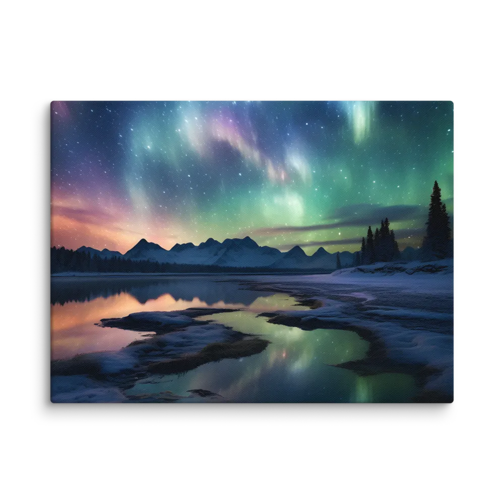 Ethereal Aurora: A Night Under the Stars