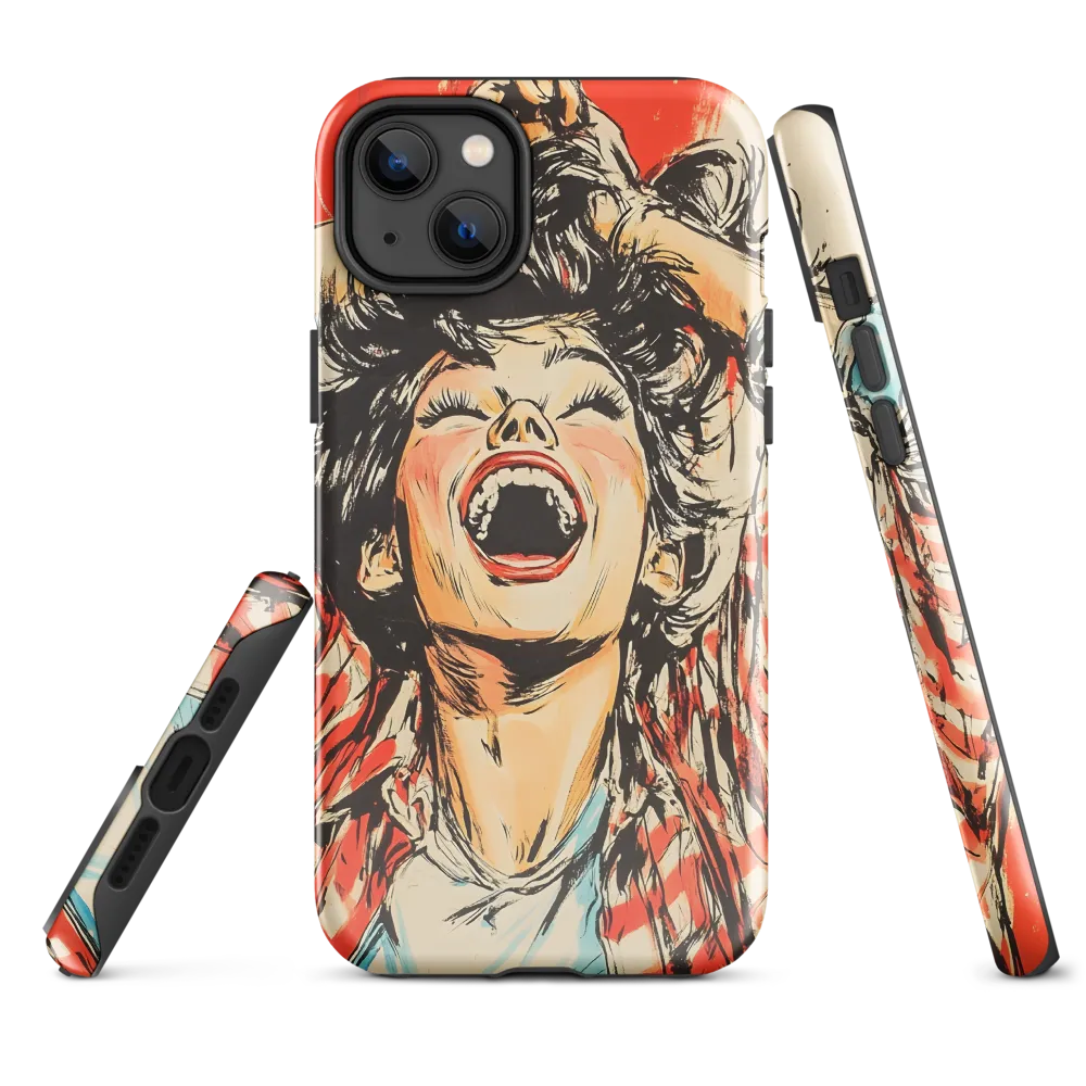 Burst of Joy | Phone Case |  14 Plus | Tough Case | Glossy