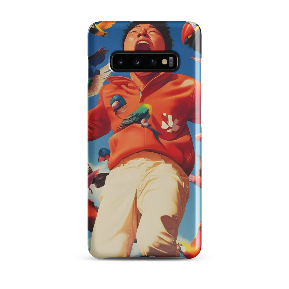 Joyful Embrace of Nature | Phone Case |  S10 Plus | Snap Case | Glossy