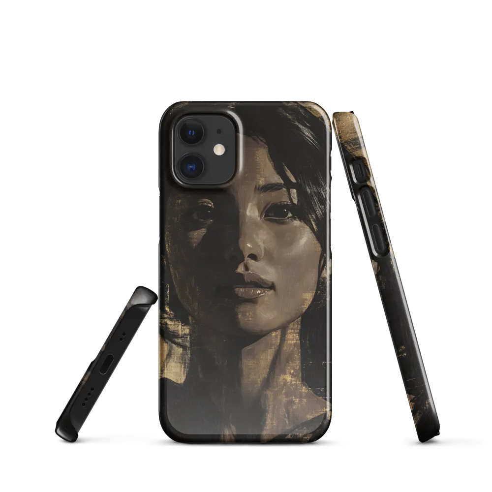 Golden Gaze: A Contemporary Portrait