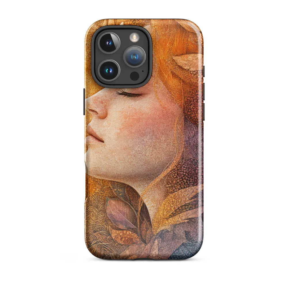 Golden Mosaic: Profile in Autumn Light