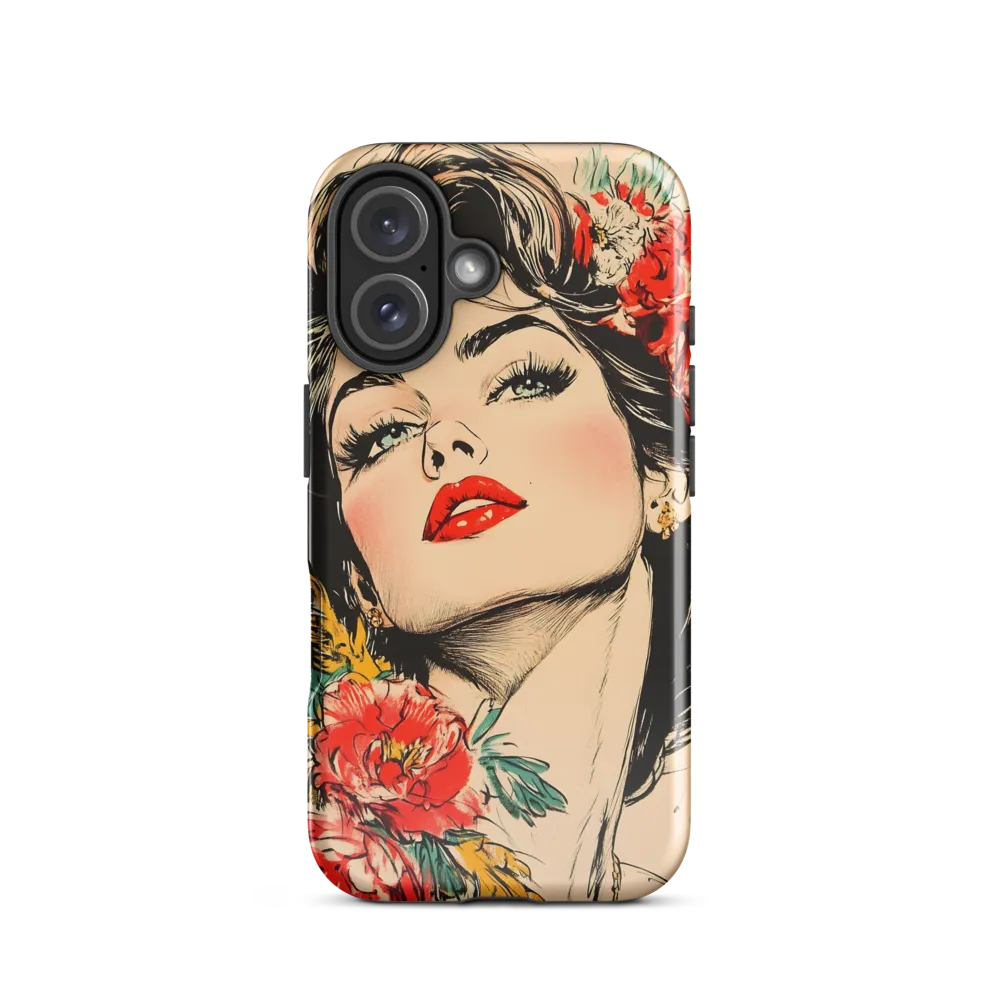Radiance in Red: A Portrait of Elegance