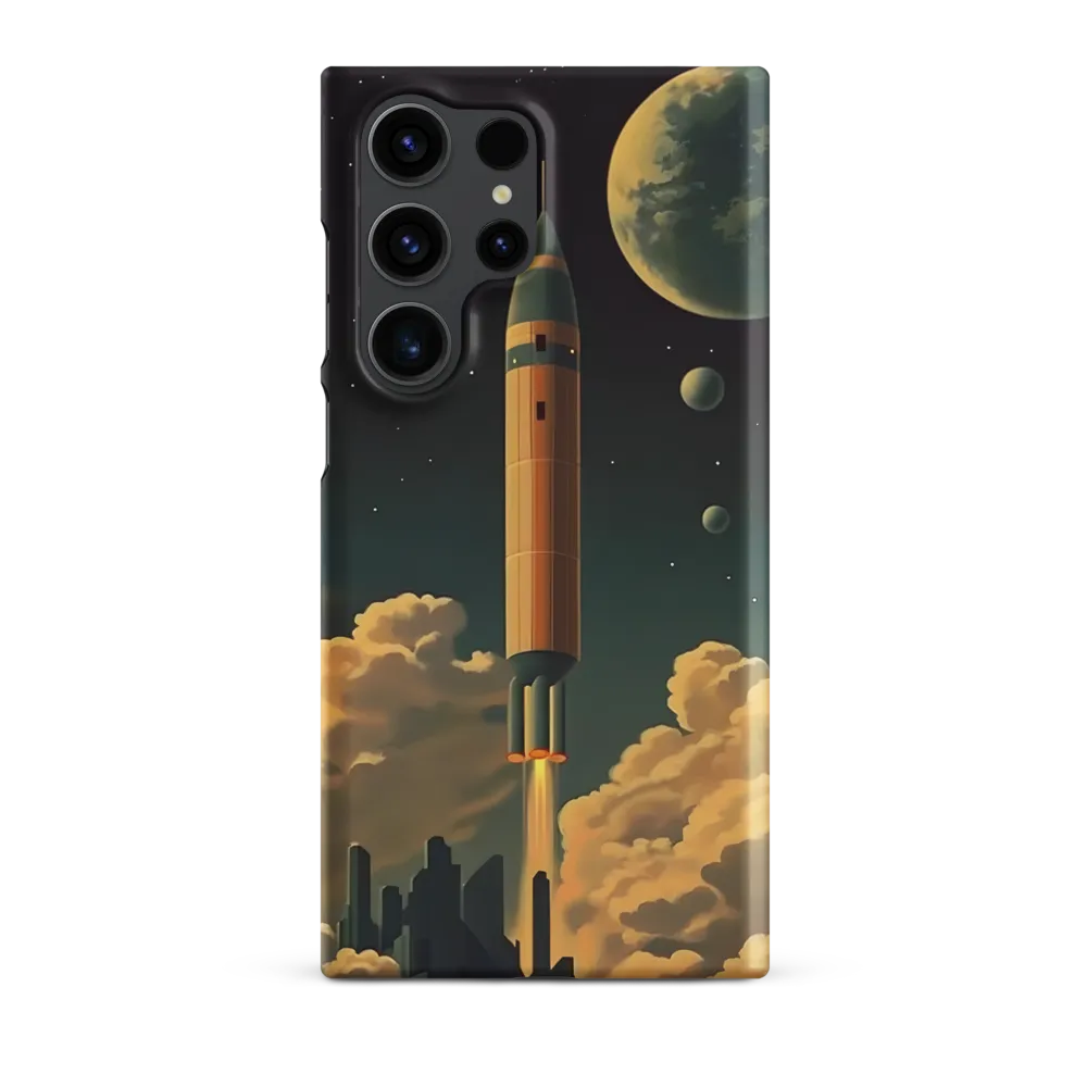 Journey Through the Cosmic Frontier | Phone Case |  S23 Ultra | Snap Case | Matte