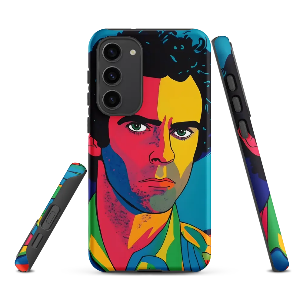 Electric Visage: A Portrait of Vibrance