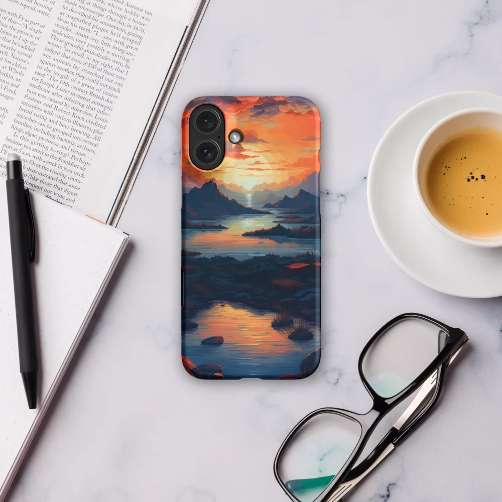 Ethereal Evening: A Digital Dusk