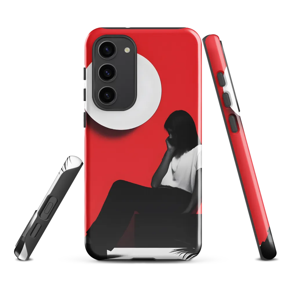Contemplation in Red