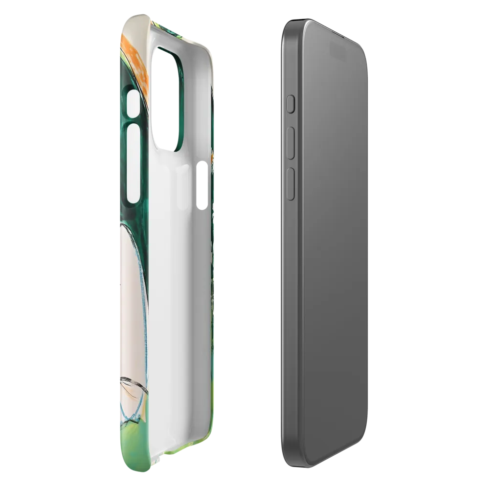 Silent Sorrow | Phone Case |  15 Pro Max | Snap Case | Glossy