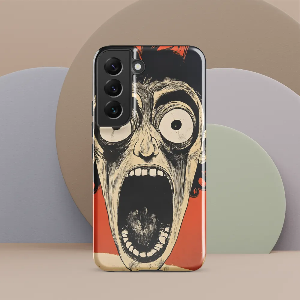 Echoes of Fear | Phone Case |  S22 | Tough Case | Glossy