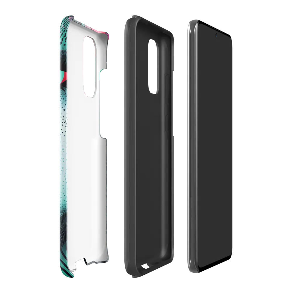 Mystical Beauty in Blue and Pink | Phone Case |  S20 Plus | Tough Case | Glossy