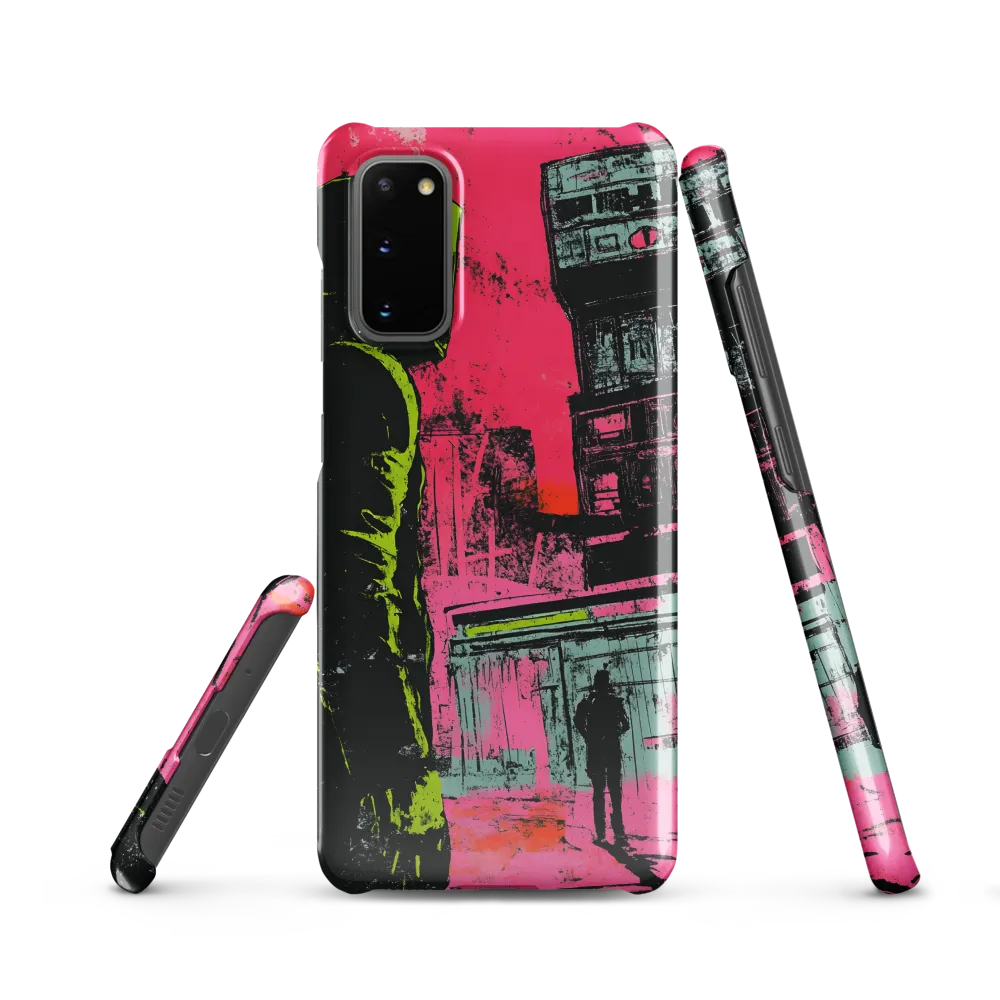 Urban Echoes of Mystery | Phone Case |  S20 | Snap Case | Glossy