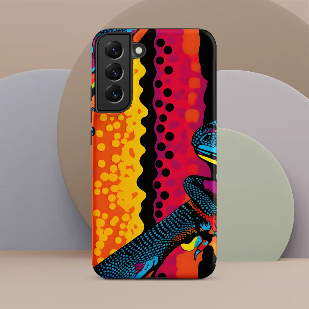 Colorful Encounters: The Playful Geckos