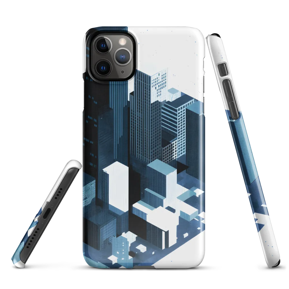 Urban Geometry: A Contemporary Cityscape | Phone Case |  11 Pro Max | Snap Case | Glossy