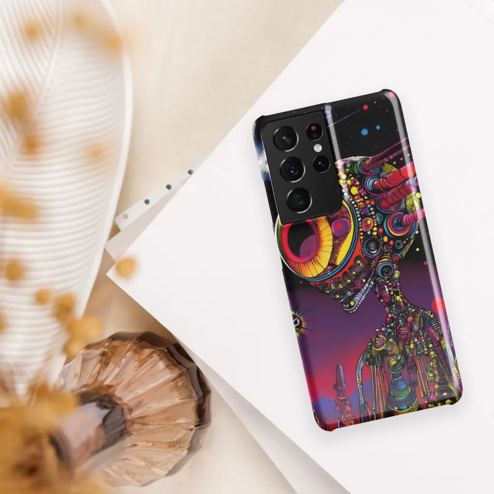 Cosmic Alien Odyssey | Phone Case |  S21 Ultra | Snap Case | Glossy