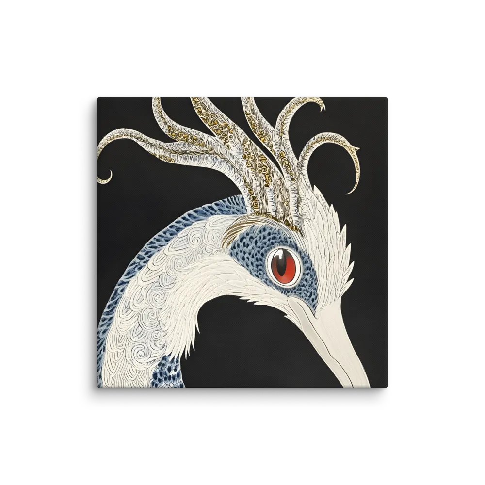 Elegance of the Majestic Peacock | Canvas | 32″×32″