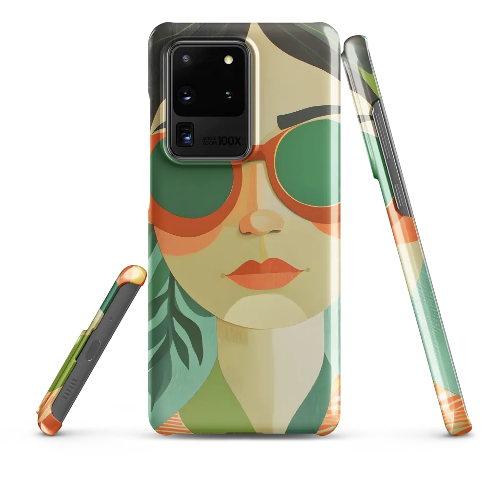 Bold Serenity: A Modern Portrait