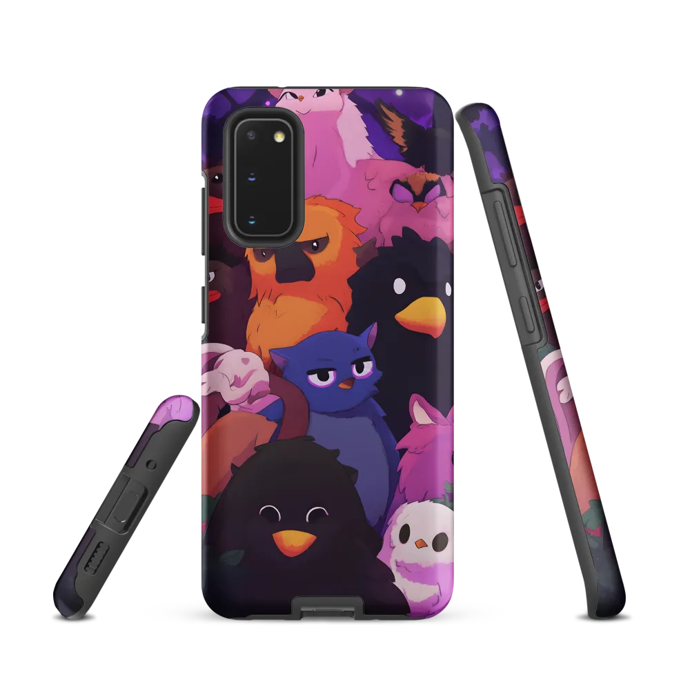 Whimsical Avian Gathering