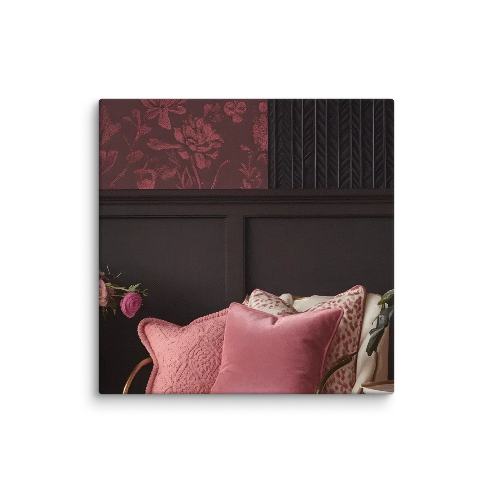 Elegance in Contrast: A Modern Interior Design | Canvas | 6″×6″