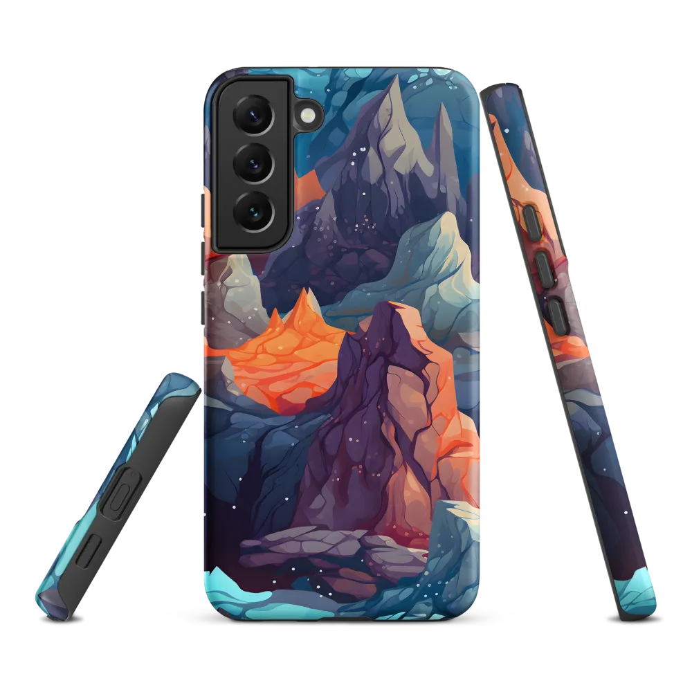 Mystical Peaks of Imagination | Phone Case |  S22 Plus | Tough Case | Matte