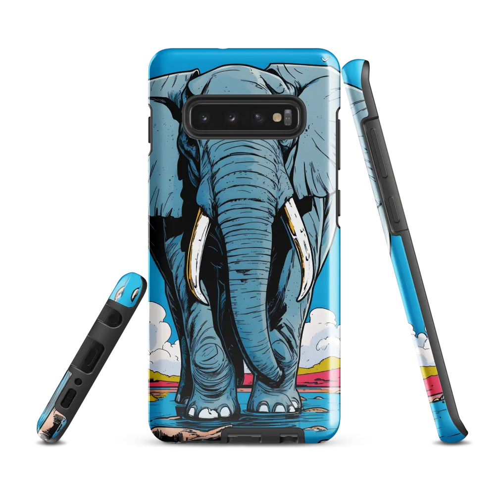 Majestic Presence: The Elephant | Phone Case |  S10 Plus | Tough Case | Glossy