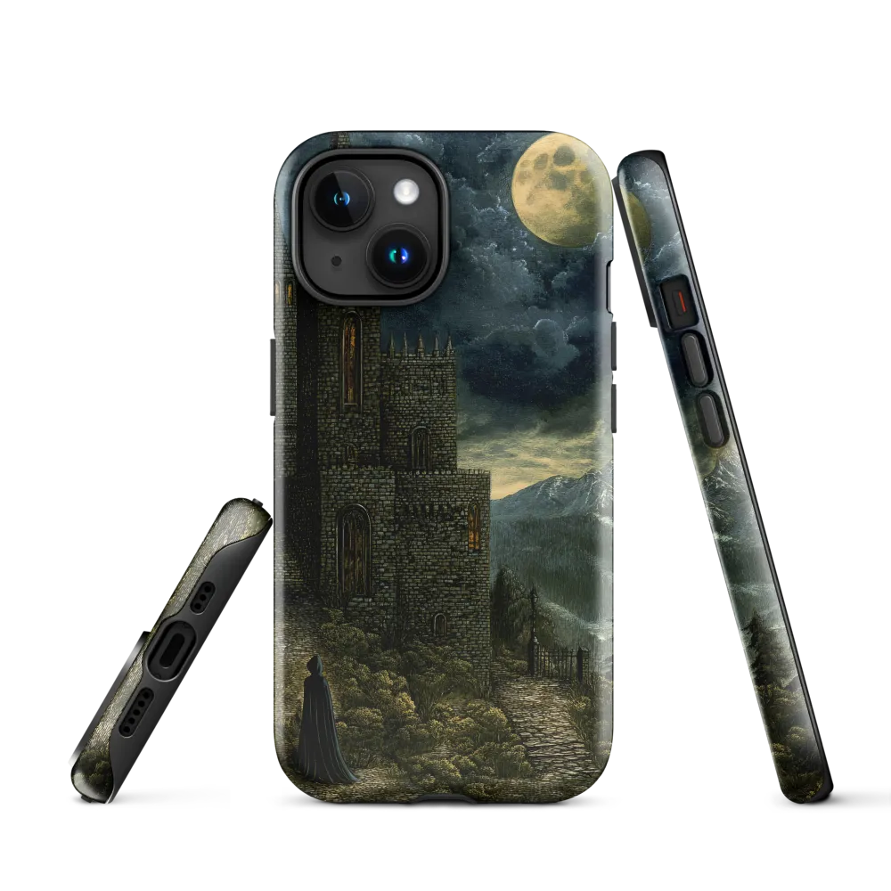 Whispers of the Moonlit Castle | Phone Case |  15 | Tough Case | Glossy