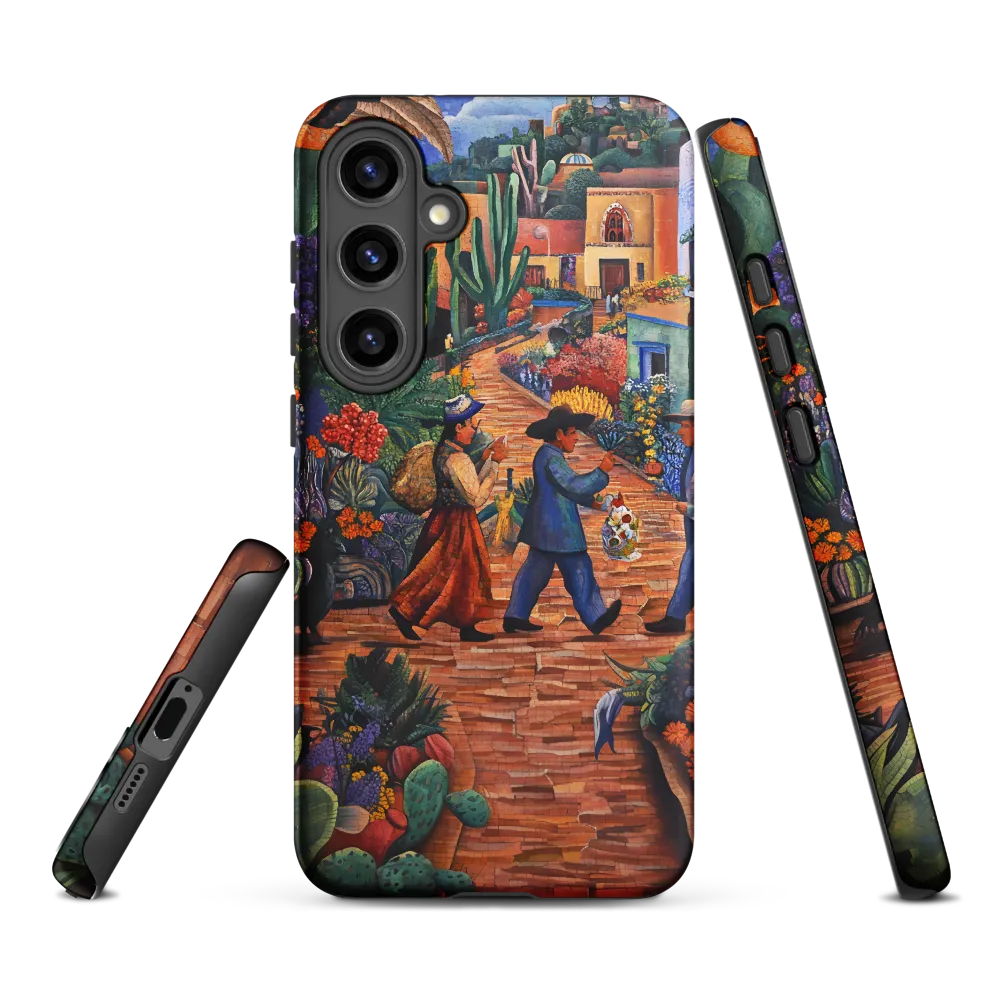 A Mosaic Journey Through Colorful Landscapes