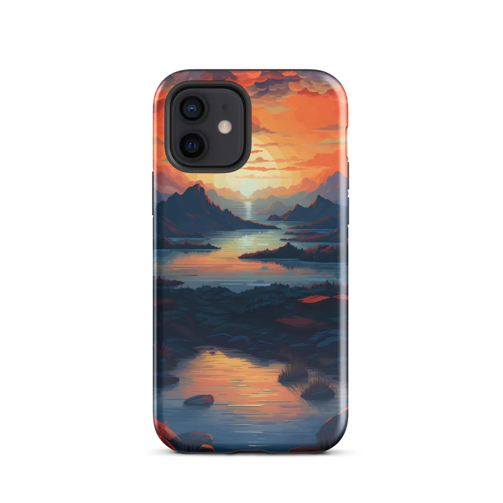 Ethereal Evening: A Digital Dusk