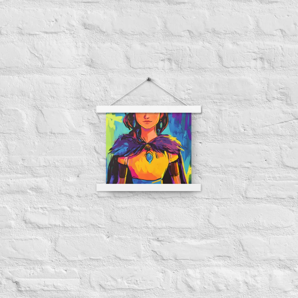 Guardian of Colors | Poster With White Wood Hanger | 10″×10″