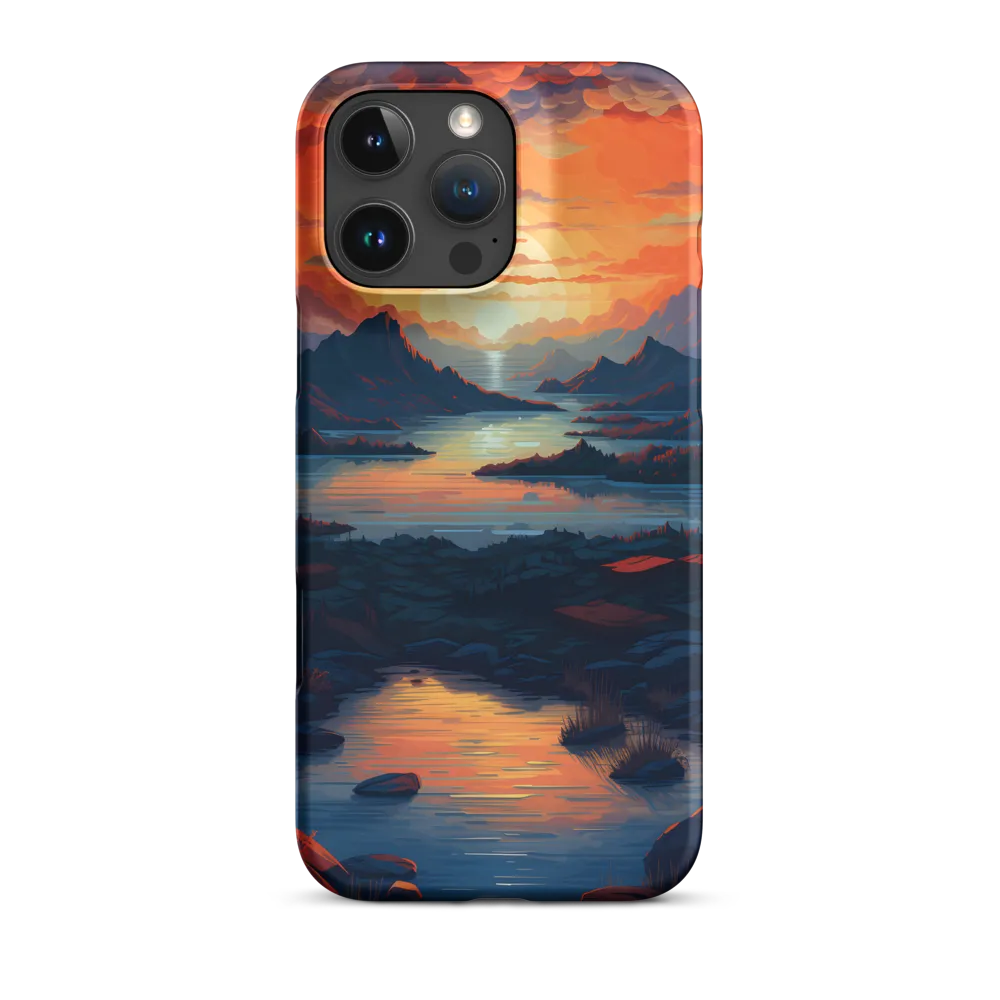 Ethereal Evening: A Digital Dusk