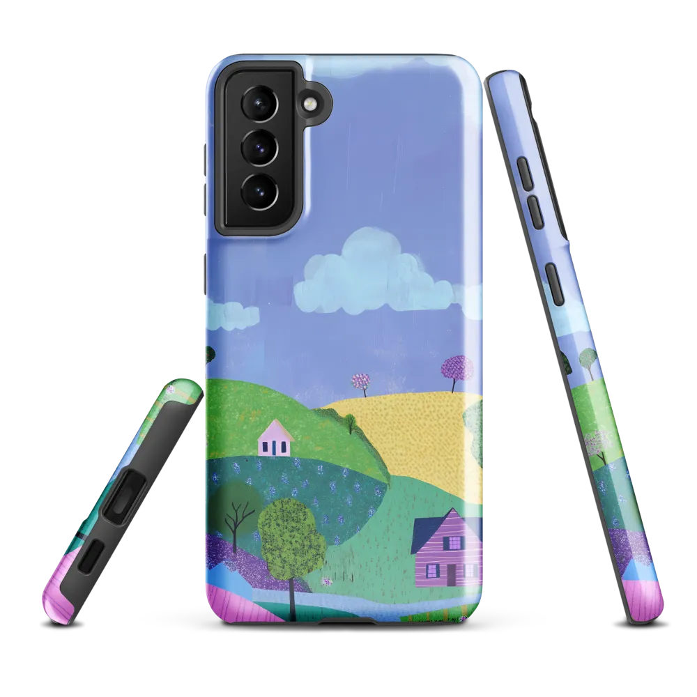 Whimsical Hills and Quaint Homes