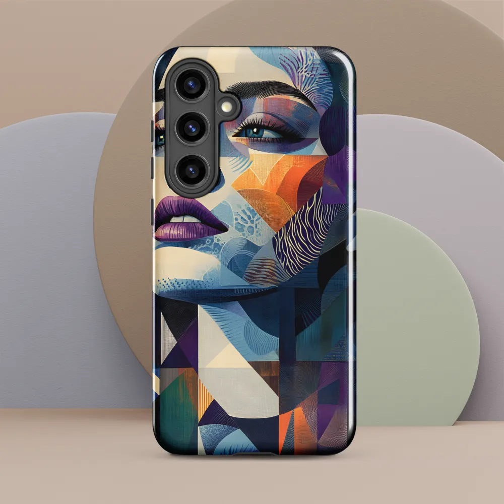 Fragmented Mystery: A Modern Portrait