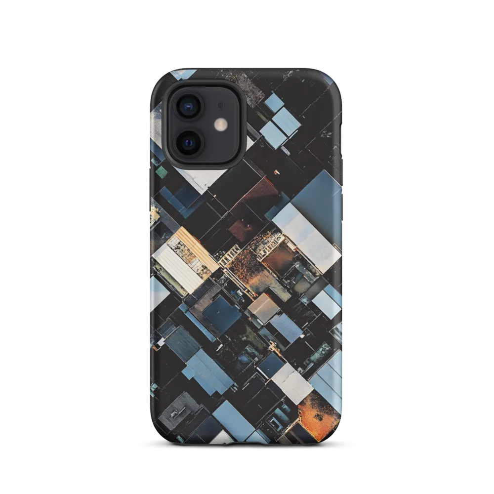 Urban Mosaic from Above | Phone Case |  12 | Tough Case | Matte