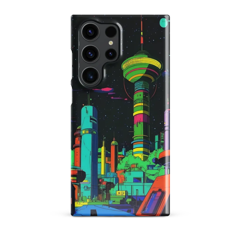 Neon Dreams: A Futuristic Cityscape