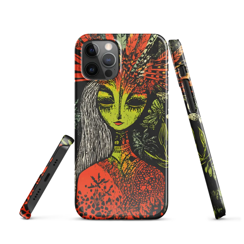 Mystical Flora: A Surreal Portrait