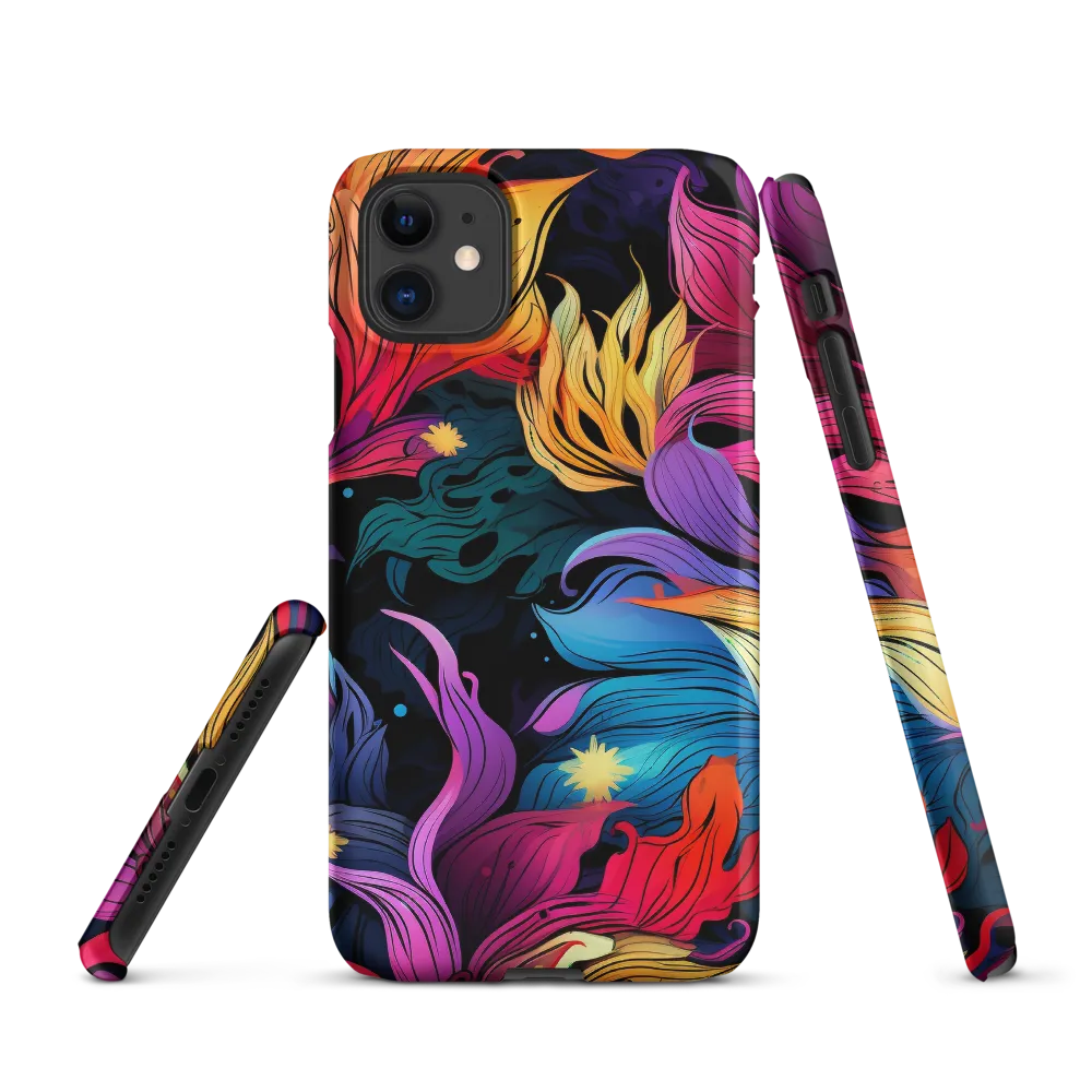 Floral Symphony | Phone Case |  11 | Snap Case | Matte