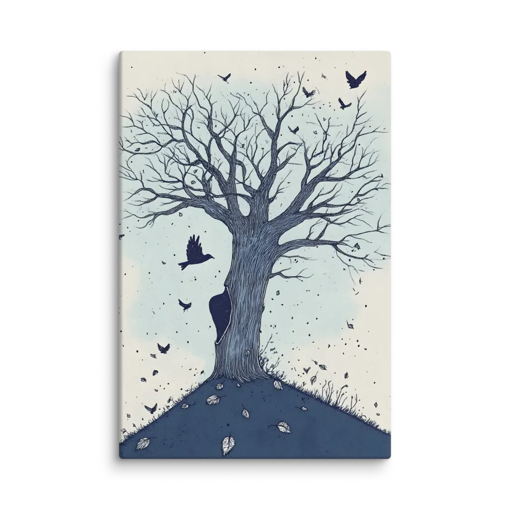 Whispers of the Barren Tree | Canvas | 32″×48″