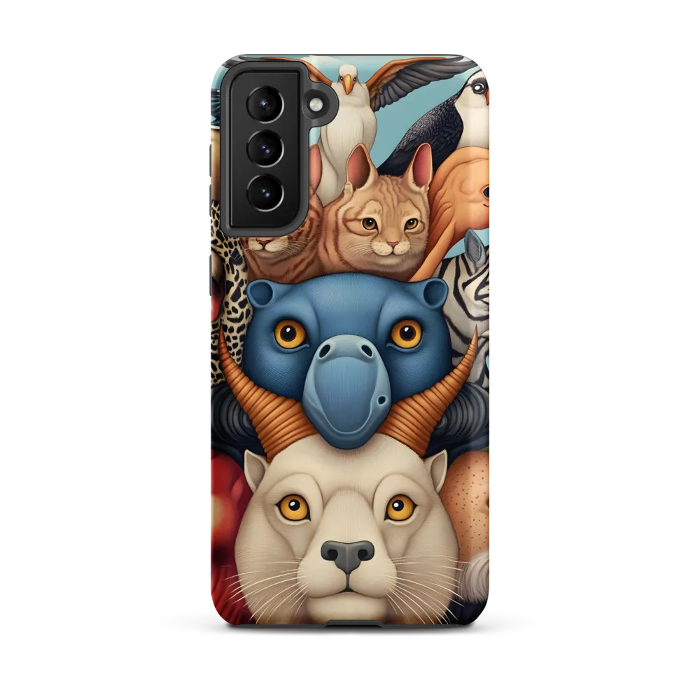 Harmonious Echoes of Wildlife | Phone Case |  S21 Plus | Tough Case | Matte