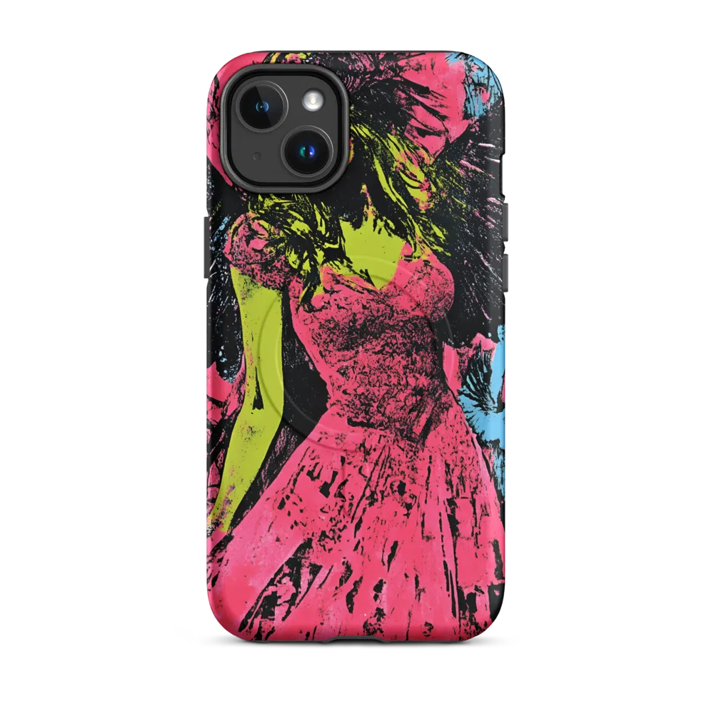 Mystical Angel in Neon Dreams
