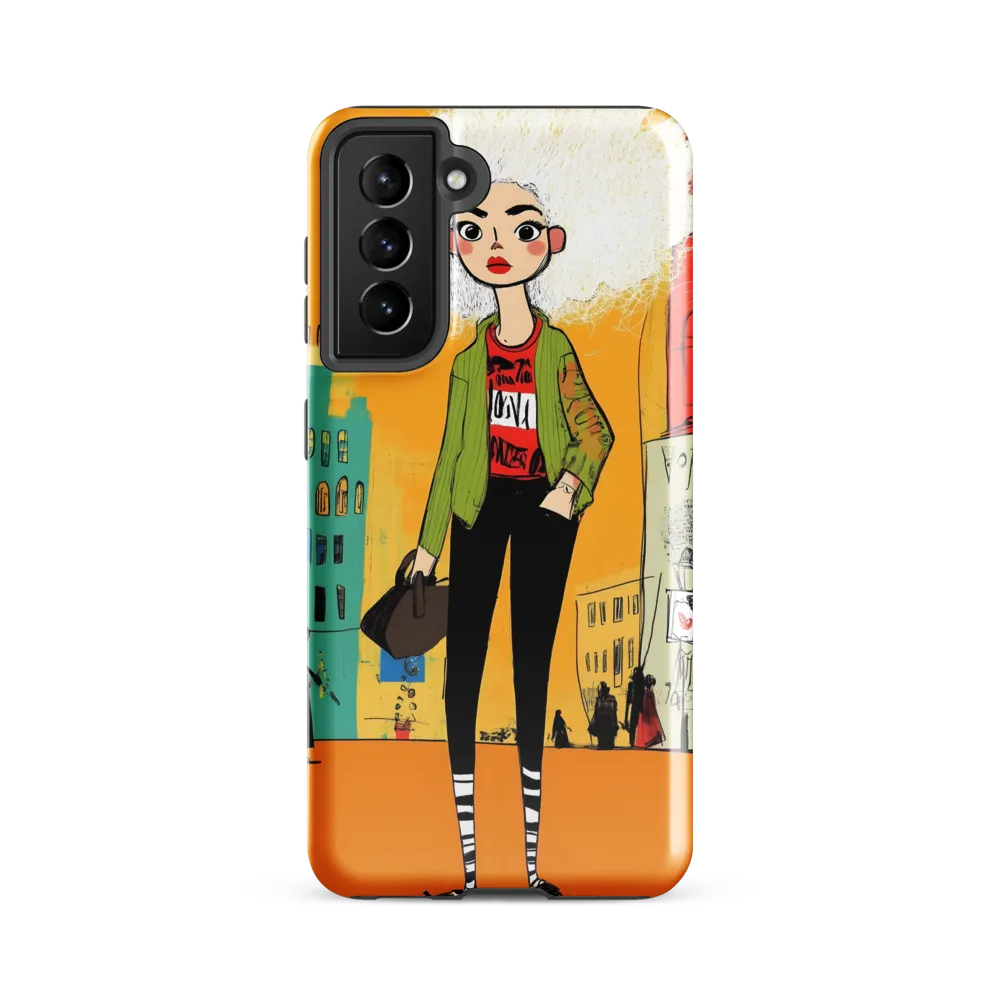 Urban Confidence | Phone Case |  S21 FE | Tough Case | Glossy