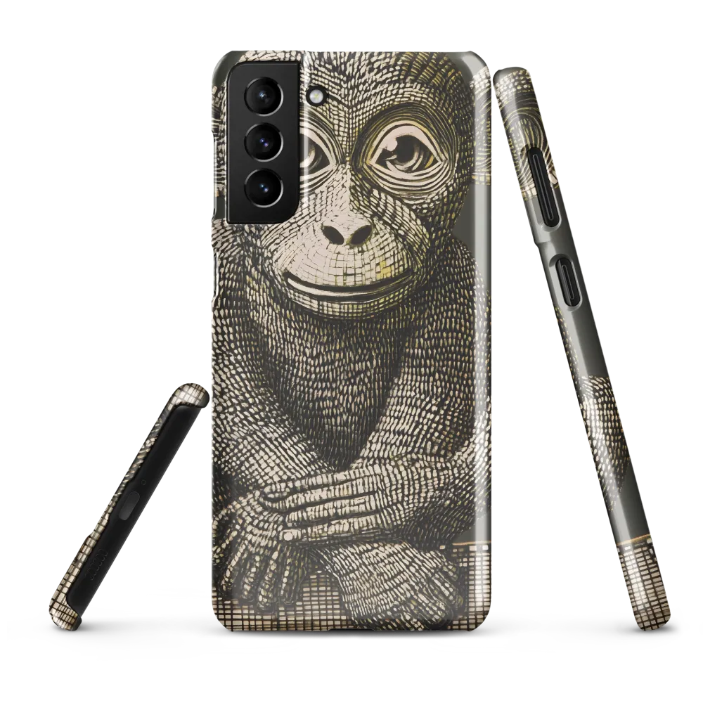 Intricate Primate Portrait