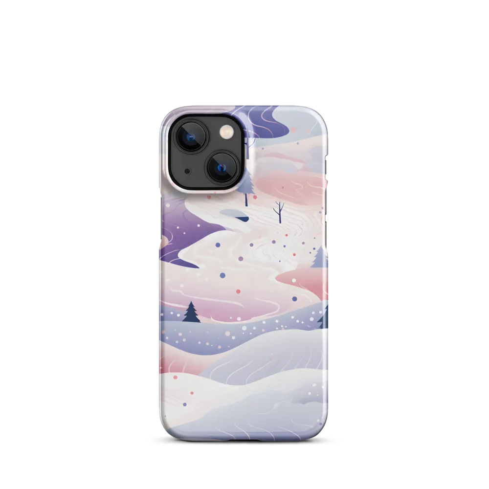 Dreamy Winter Landscape | Phone Case |  13 Mini | Snap Case | Glossy