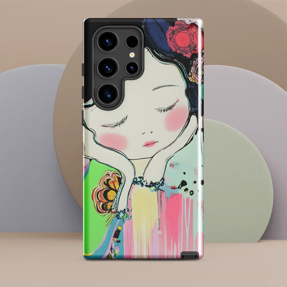 Whispers of Contemplation | Phone Case |  S24 Ultra | Tough Case | Glossy