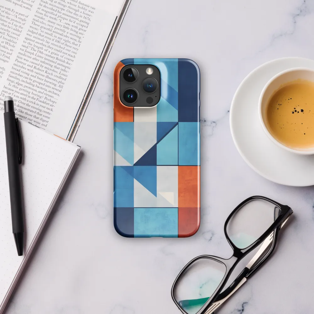 Geometric Harmony in Color | Phone Case |  16 Pro Max | Snap Case | Glossy