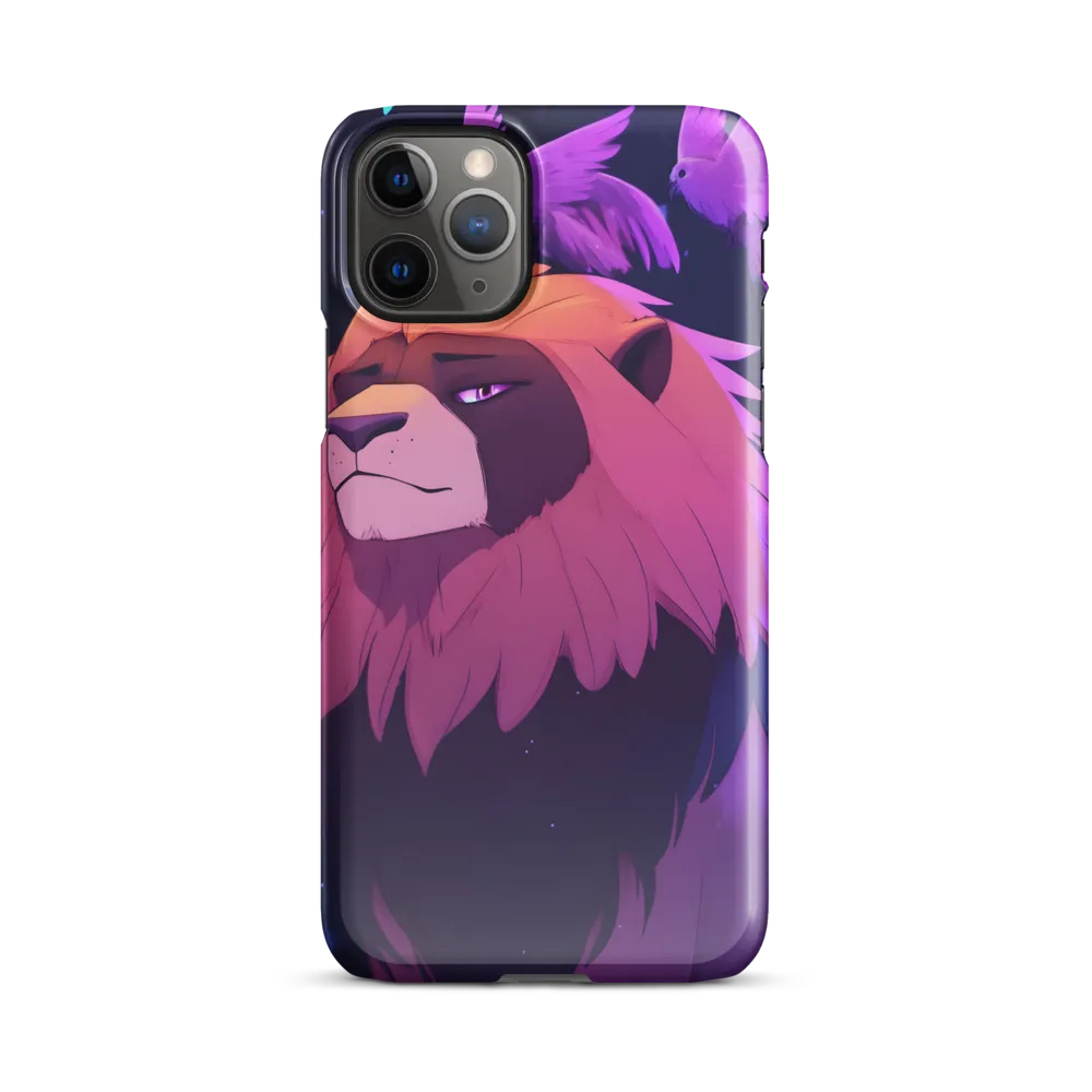 Regal Serenity: The Majestic Lion | Phone Case |  11 Pro | Snap Case | Glossy