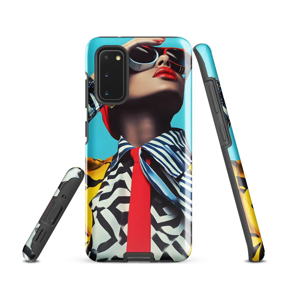 Chic Confidence in Bold Patterns