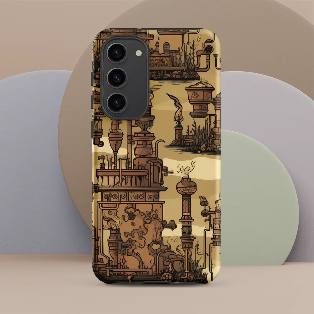 Whimsical Industrial Landscape