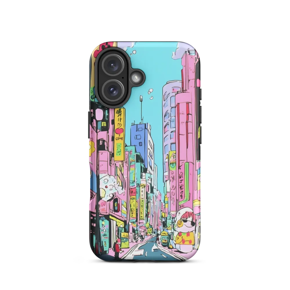 Whimsical Cityscape | Phone Case |  16 | Tough Case | Matte