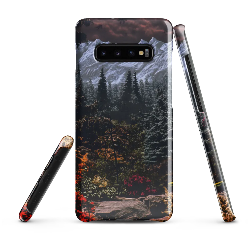 Mystical Mountain Reverie | Phone Case |  S10 Plus | Snap Case | Glossy