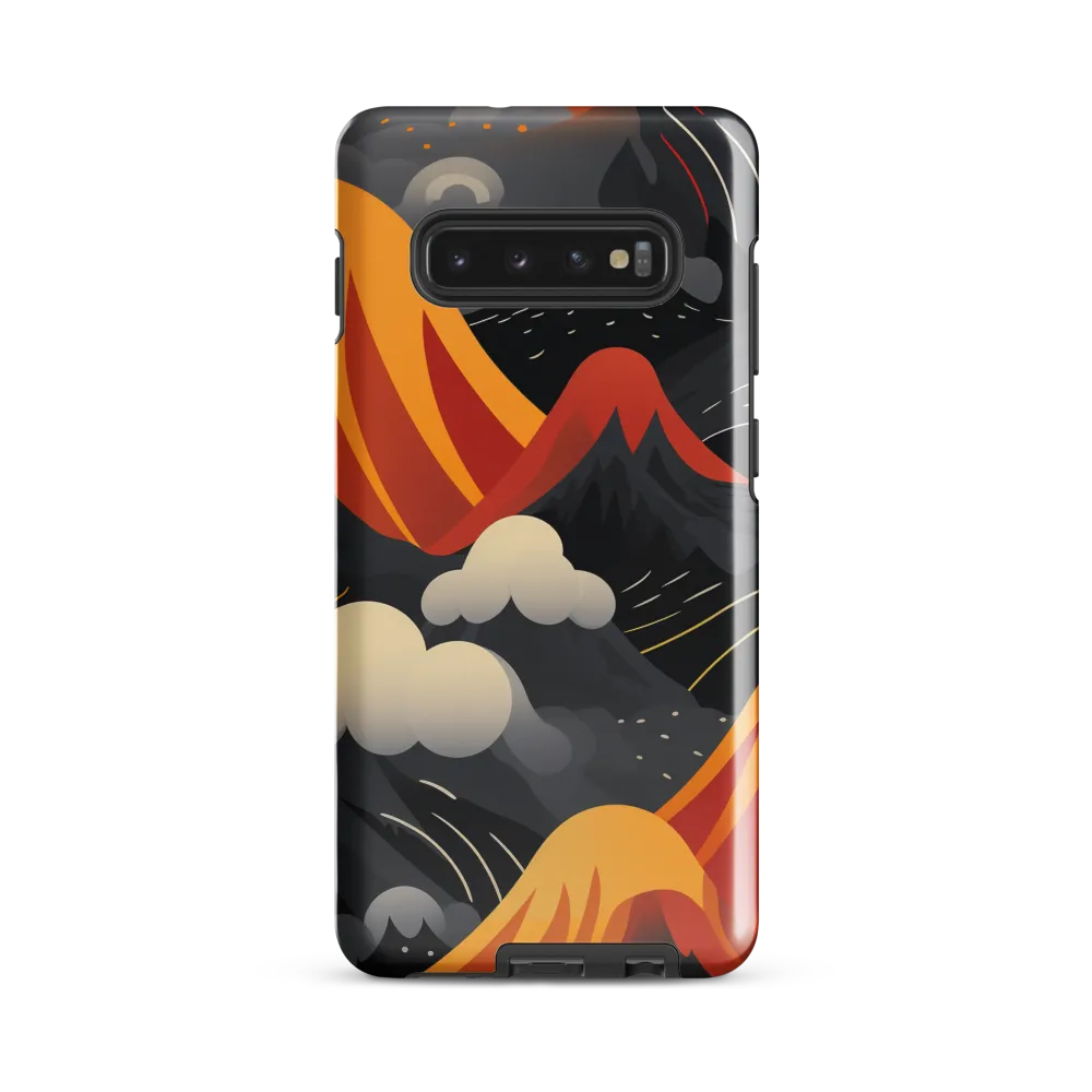 Eruption of Colors | Phone Case |  S10 Plus | Tough Case | Glossy