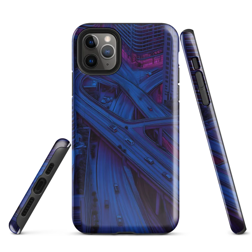 Urban Pulse: A Futuristic Drive | Phone Case |  11 Pro Max | Tough Case | Glossy